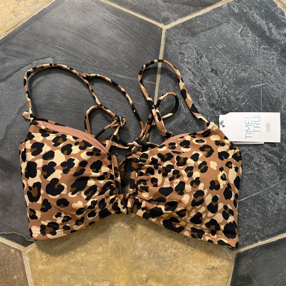 Time and Tru bikini top, size M